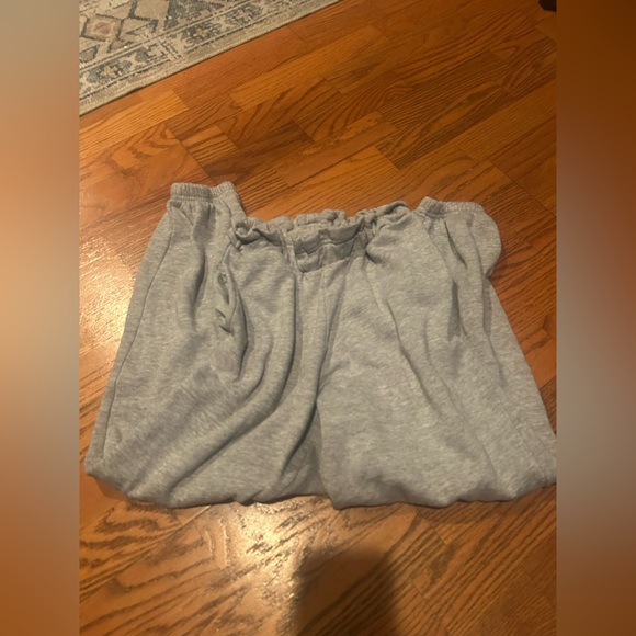 Reflex Light Gray Joggers Sweatpants - Picture 2 of 3